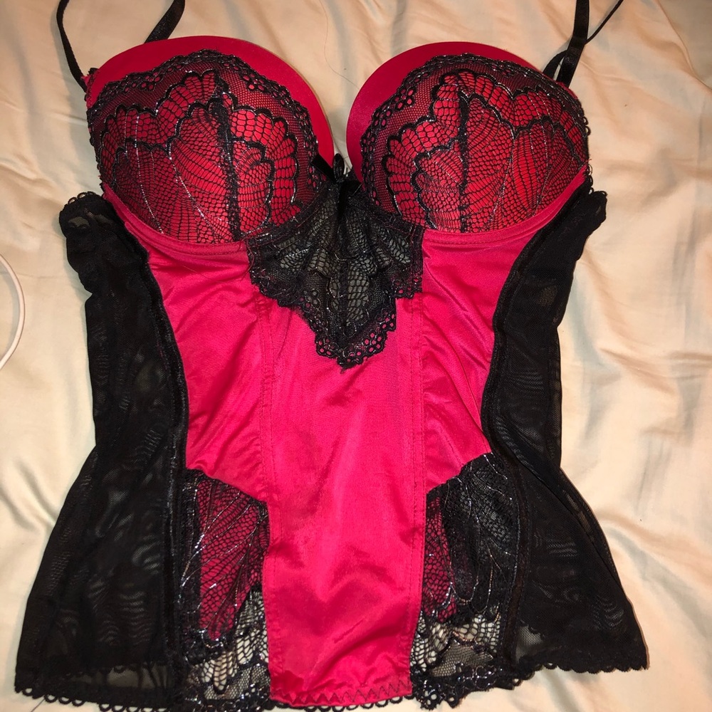 Lingerie- red and black